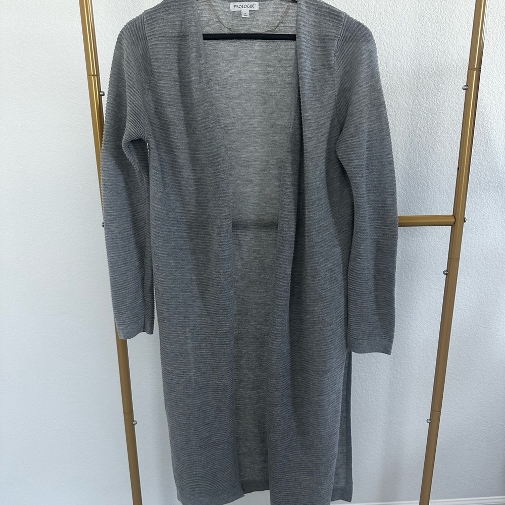 Prologue duster cardigan